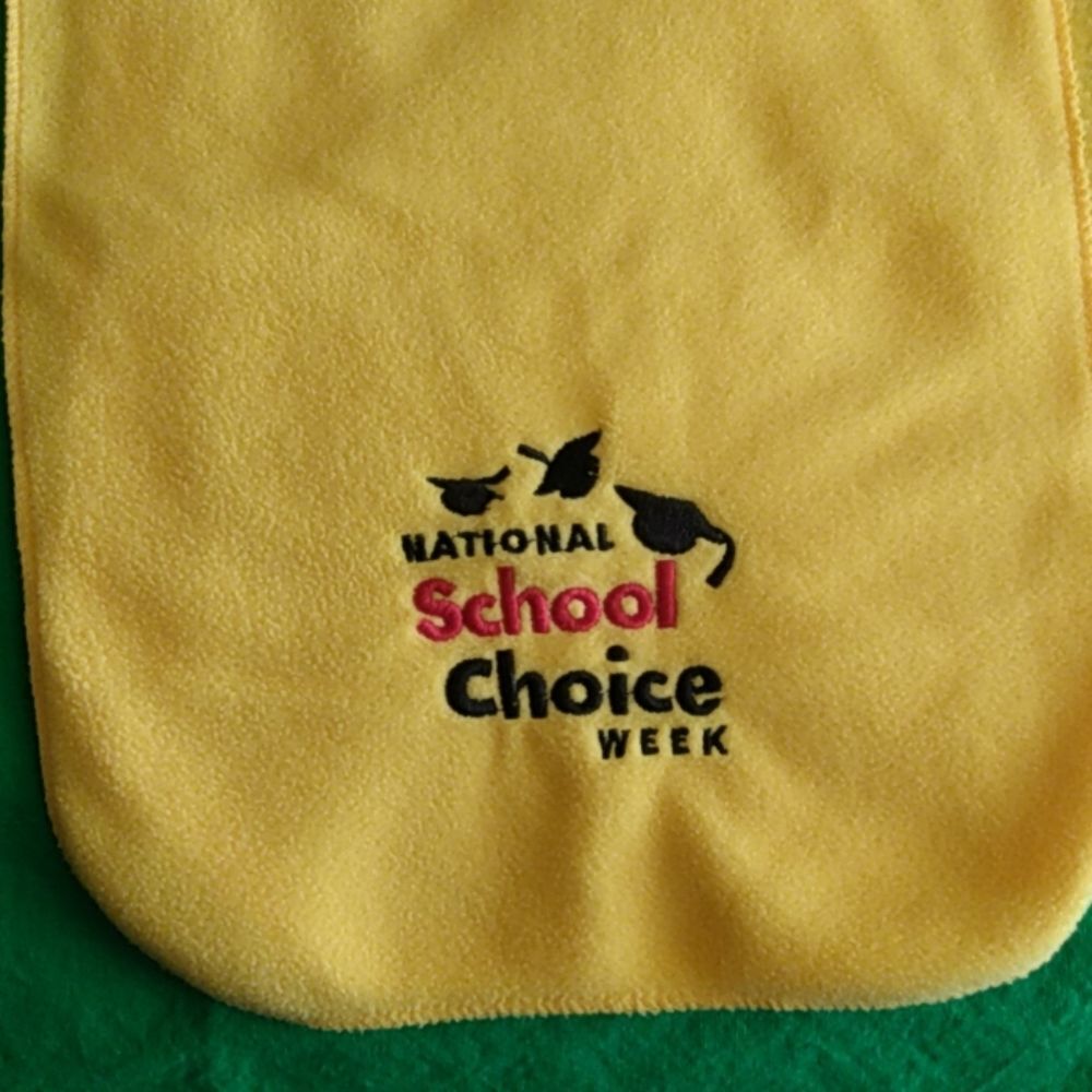 national school‎ choice week scarf | Yellow